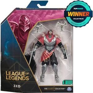 League of Legends 1st Edition 6-Inch Zed Collectible Figure Premium Details NWT